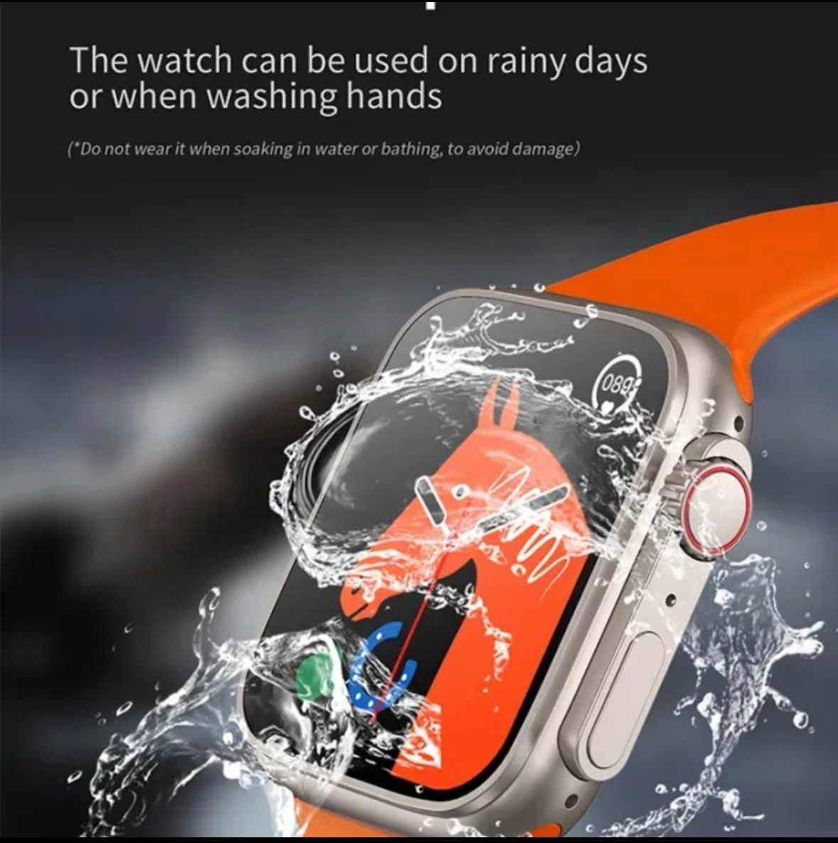 Smart WatchTW8 Ultra Smart Watch NFC BT Calling Full Touch 1.96 IPS Screen Heart Rate Smart Watch for Men Women