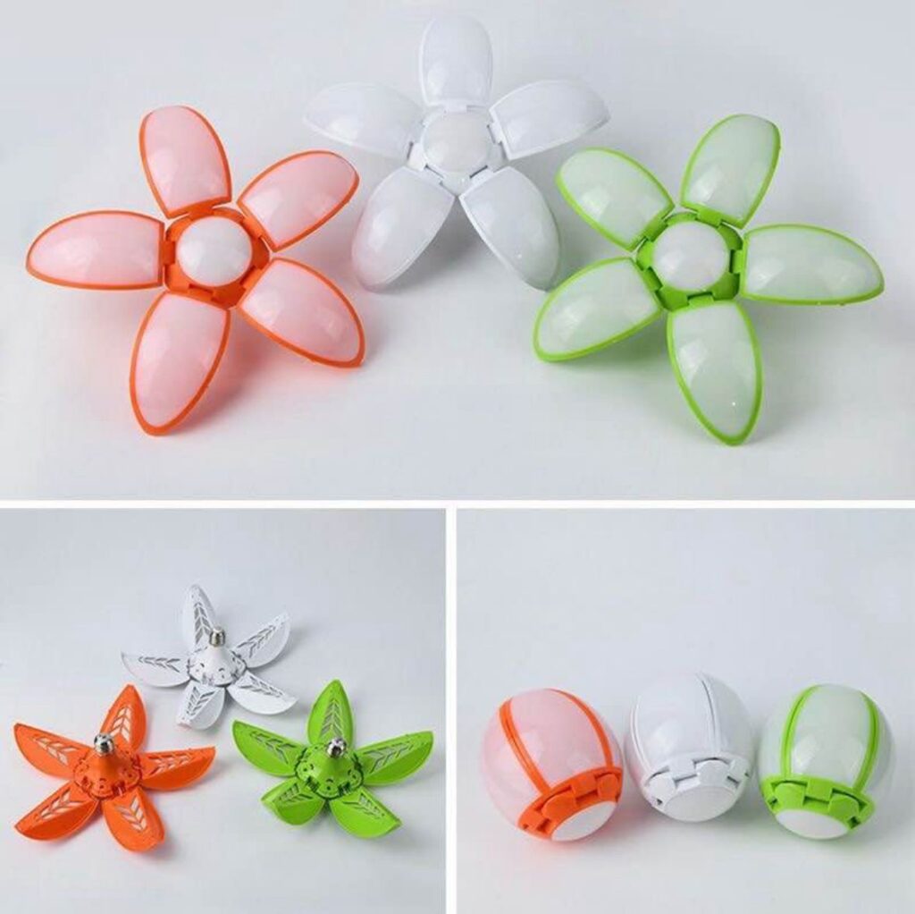 5 Leaf Led Folding Lotus Light Big Size Super Bright Angle Adjustable Home Ceiling Lights 50W - 12.5 inch PIN