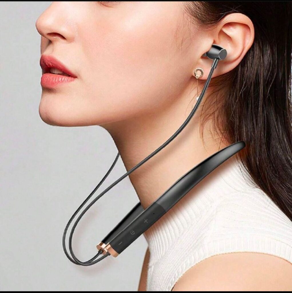 Sports Bluetooth Neckband Waterproof ENC Noise Cancelling Stereo Touch Control Headphones - CNB 04