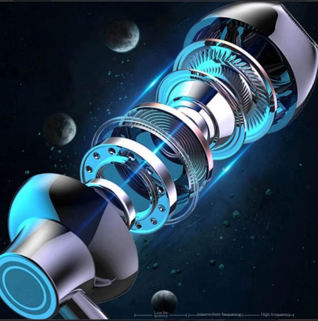 Neckband, Bluetooth Headphones with Digital Display in Ear, Wireless Earphones with Microphone Game Mode USB-C Fast Charging, for Workout Running Sport Work , with SD card port, CNB 06