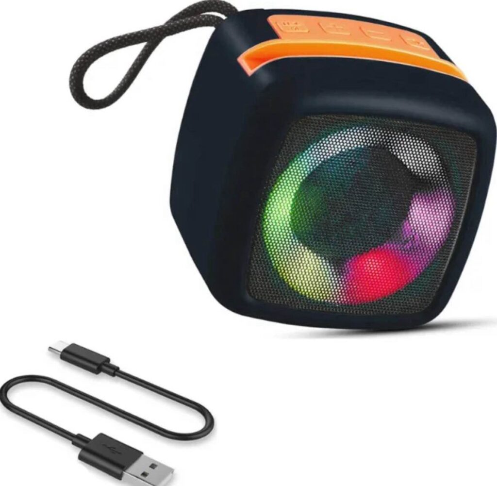 X-911 portable speakers RGB bluetooth speaker subwoofers with Mobile phone holder