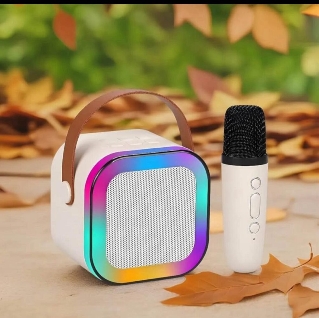 K12 Bluetooth Speaker with Mini Wireless Karaoke