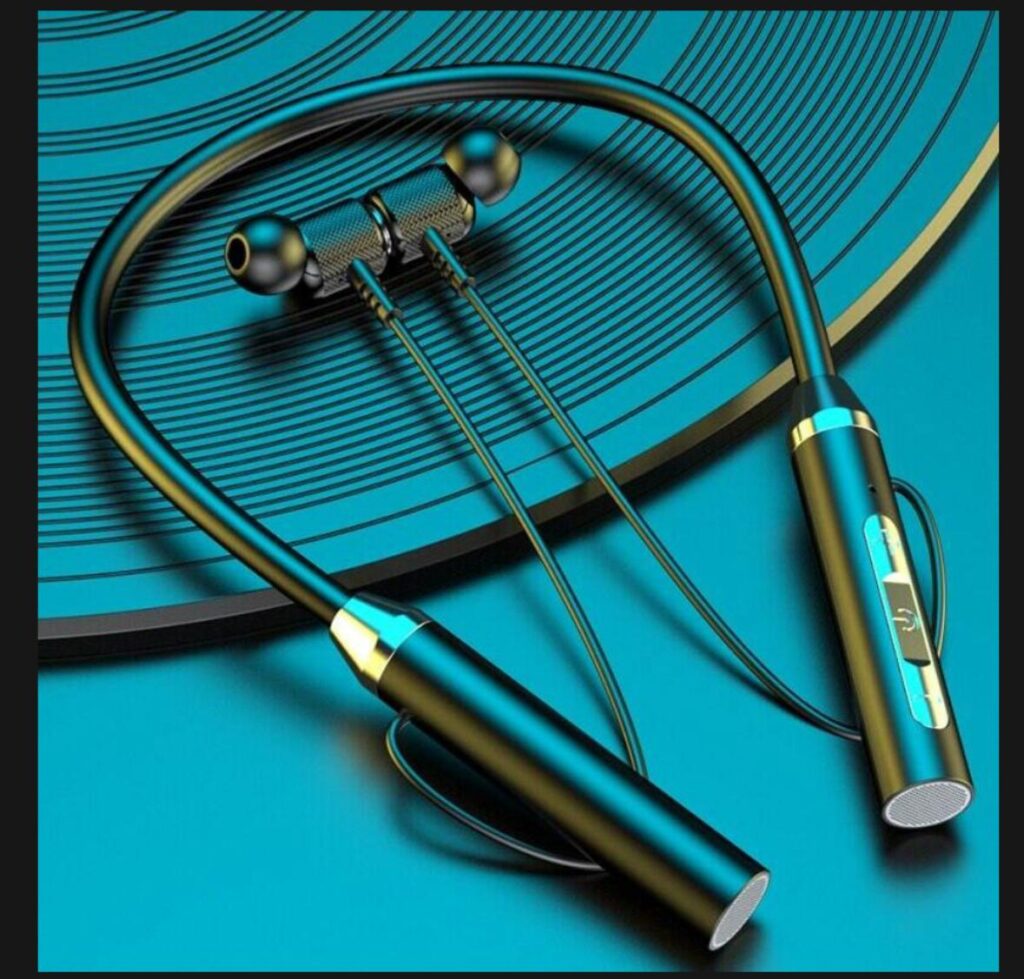 Neckband Bluetooth Headphones in Ear Wireless Earphones with Microphone Game Mode USB-C Fast Charging, for Workout Running Sport Work - CNB 07